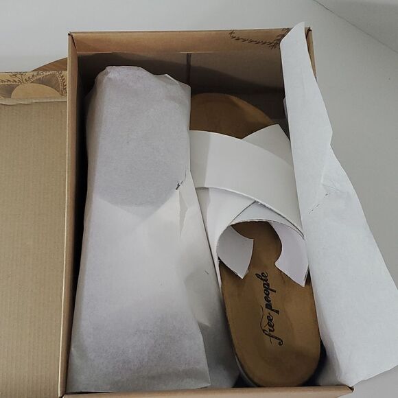 NIB Free People Sidelines Flatform Sandals Made in Spain Women's Size EU 41 - Picture 11 of 14